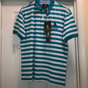 Polo club collar shirt